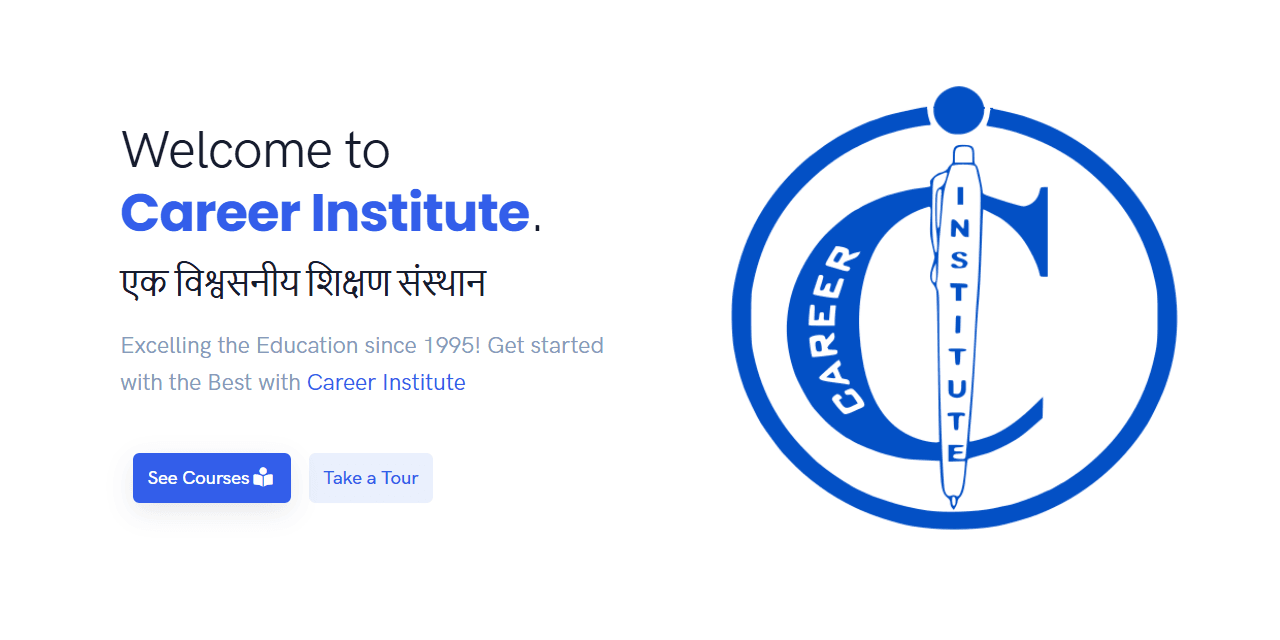 Career Institute Website